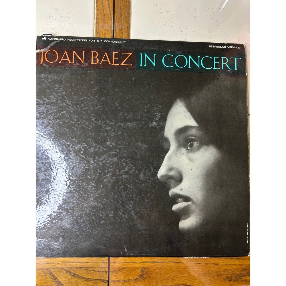Joan Baez In Concert Vanguard‎ Records VSD 2122 Vinyl LP Folk Music Album